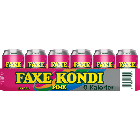 Faxe Kondi Pink 0 Kalorier
