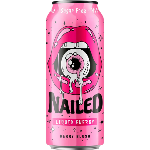 Nailed Liquid Energy Berry Blush Sugar Free