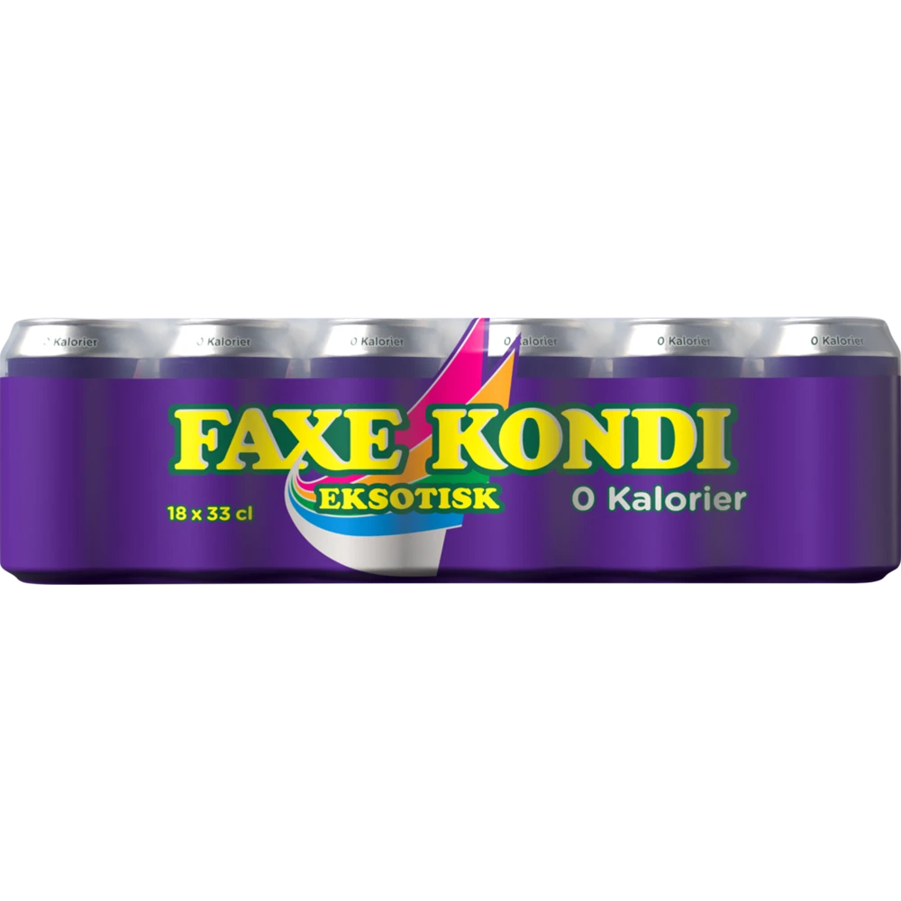 Faxe Kondi Eksotisk 0 kalorier