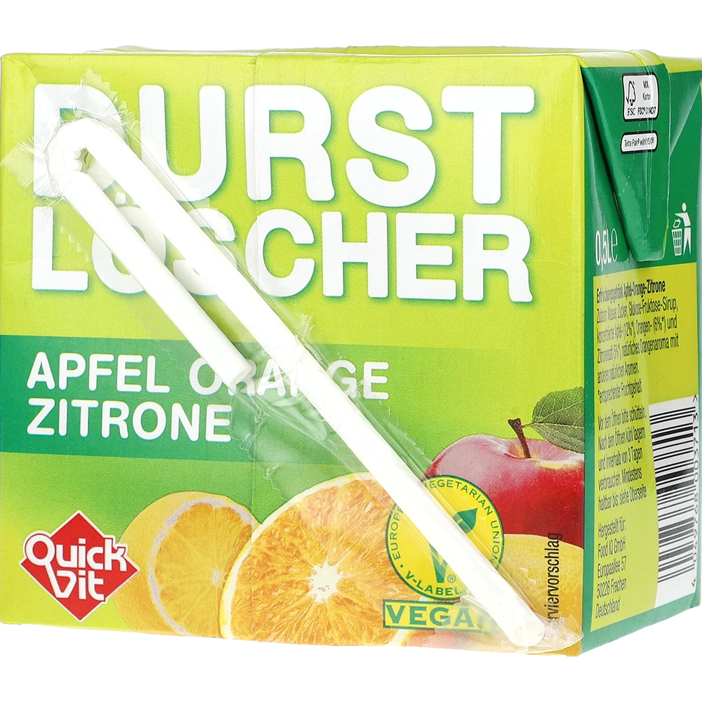 QV Durstlöscher Apfel/Orange/Zitrone