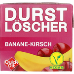 QV Durstlöscher Banane-Sauerkirsch