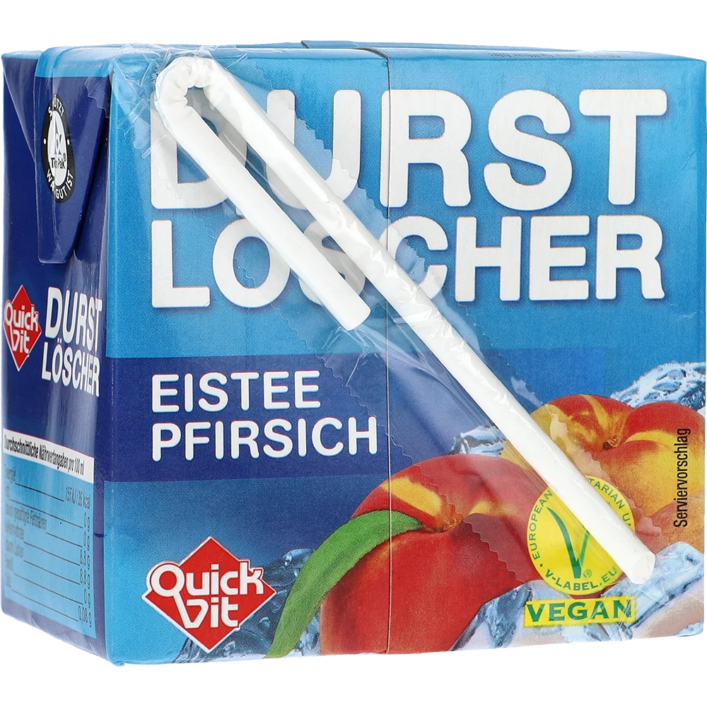 QV Durstlöscher Eistee Pfirsich