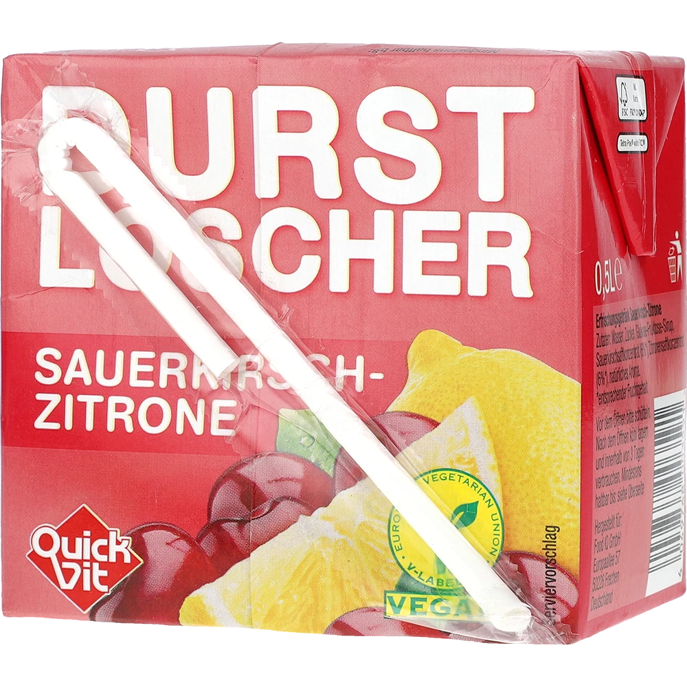 QV Durstlöscher Sauerkirsch-Zitrone