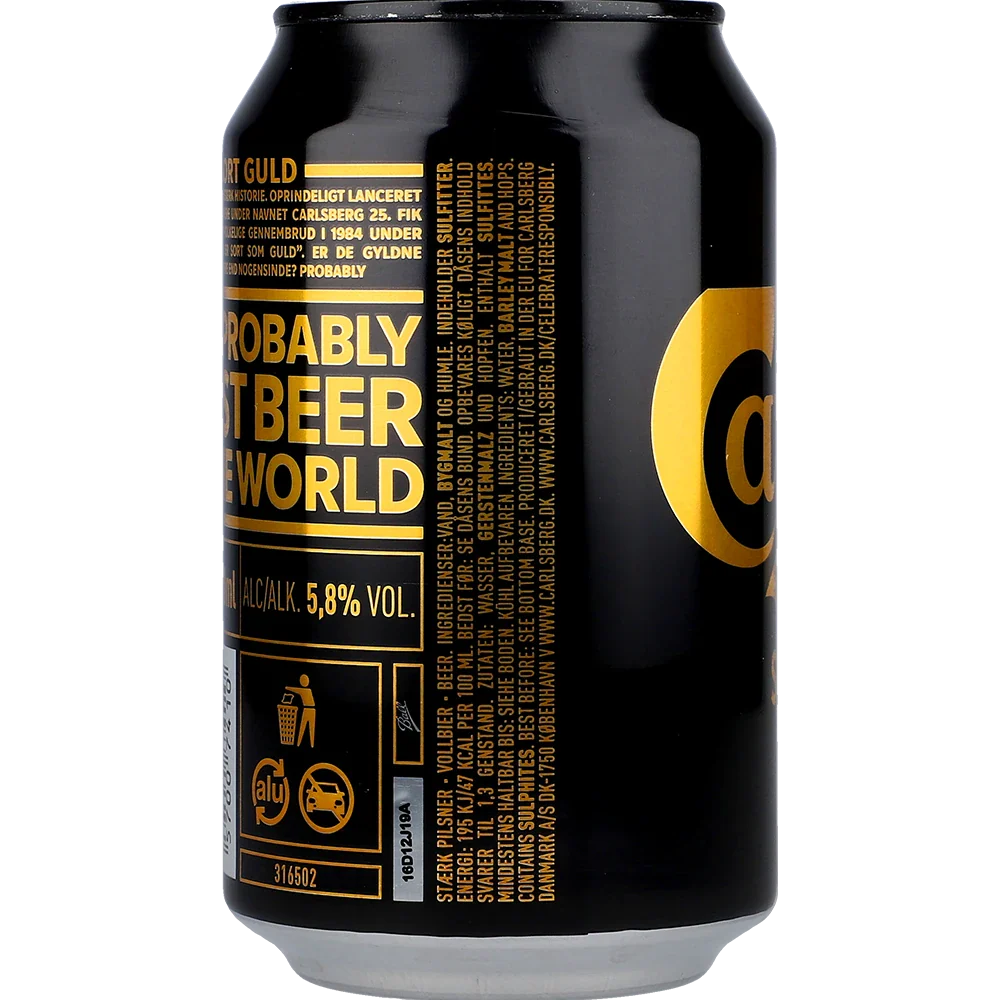Carlsberg Sort Guld