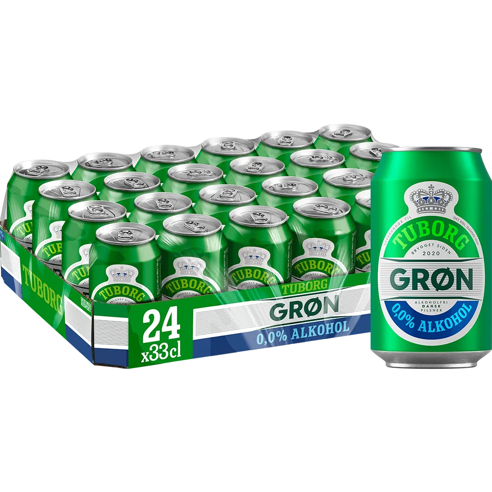 Tuborg Grøn 0,0% Alkoholfri