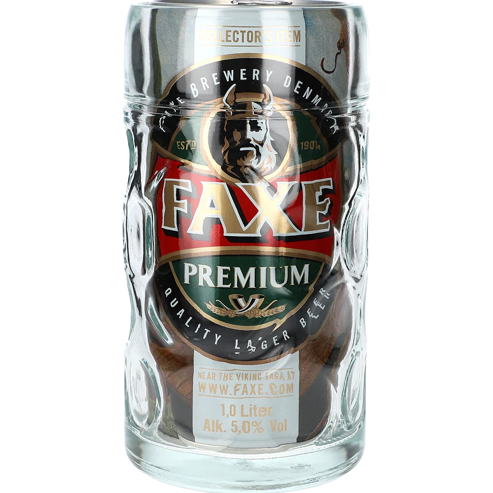 Faxe + glas