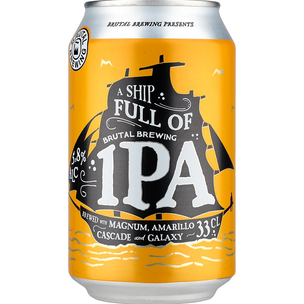 Brutal Brewing A Ship full of IPA