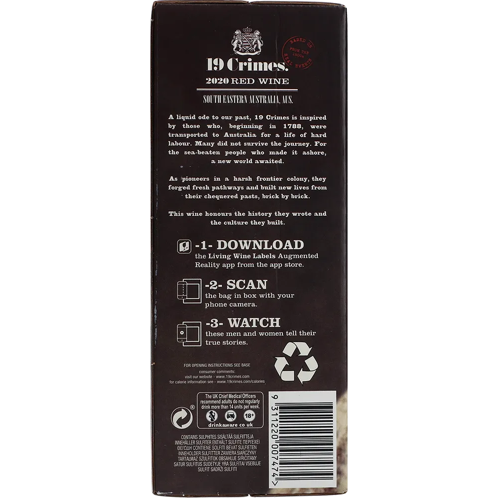 19 Crimes Rød Blend