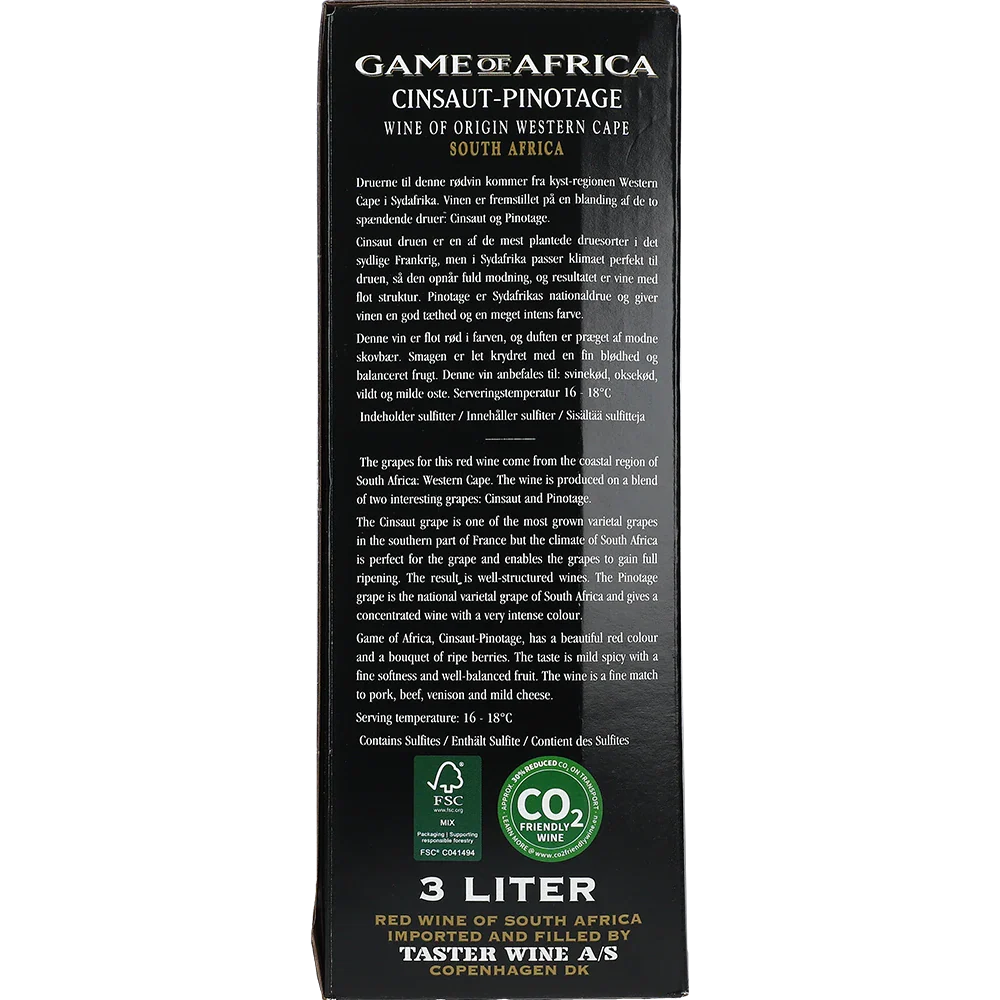 Game of Africa Cinsault Pinotage