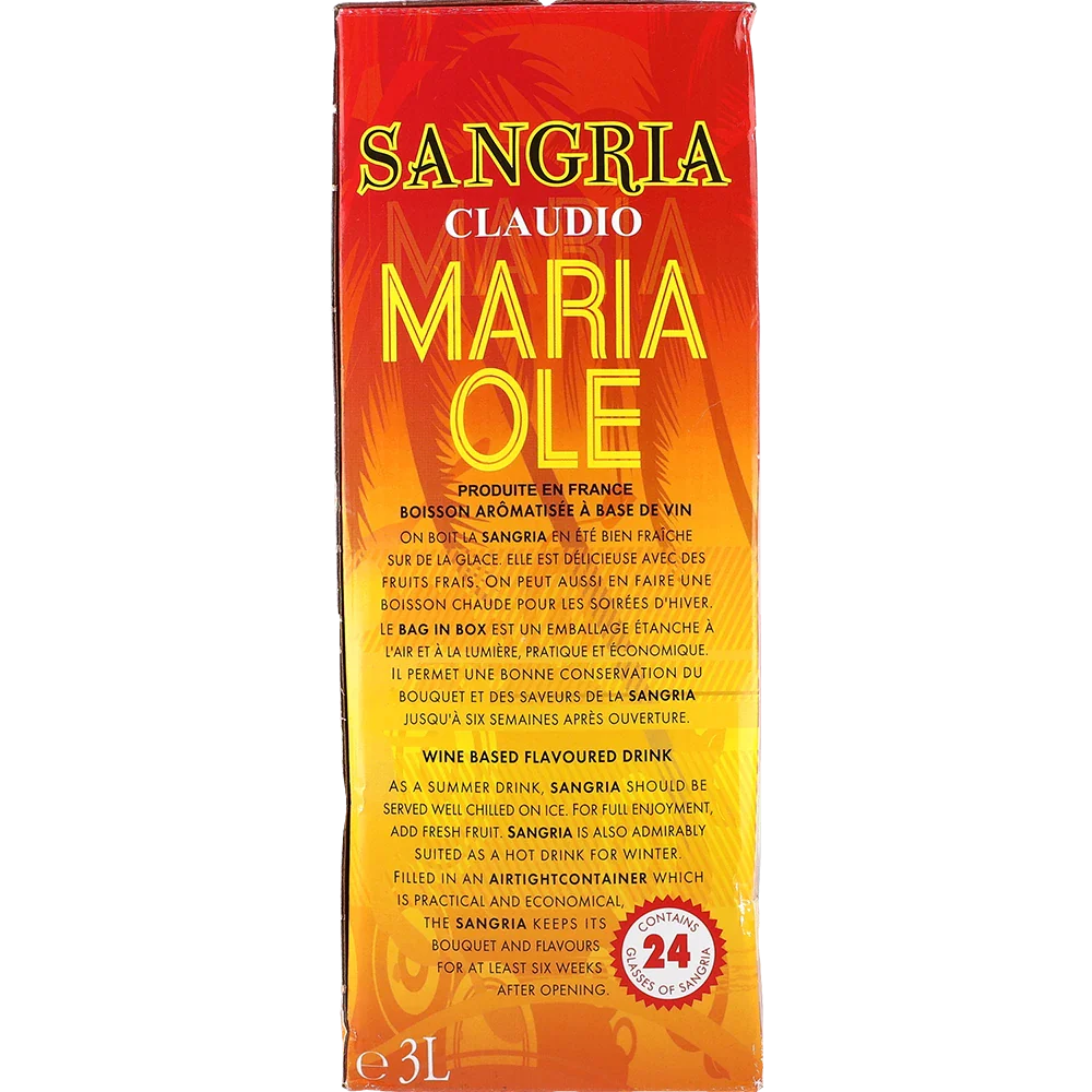 Maria Ole Sangria Rød