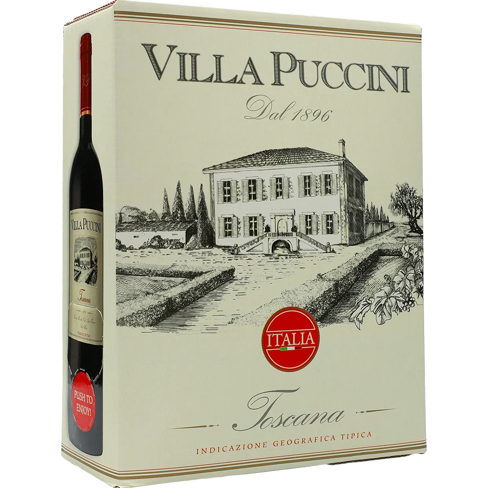 Villa Puccini Egelsket Rødvin