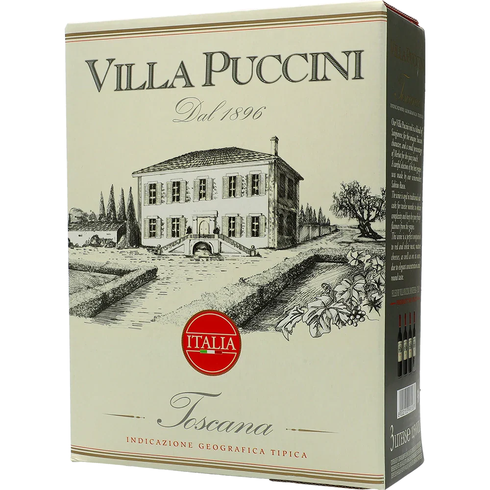 Villa Puccini Egelsket Rødvin