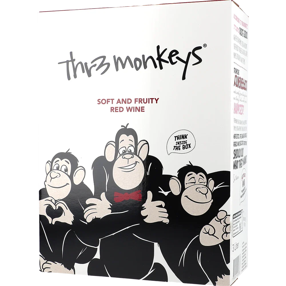 Thr3 Monkeys Red