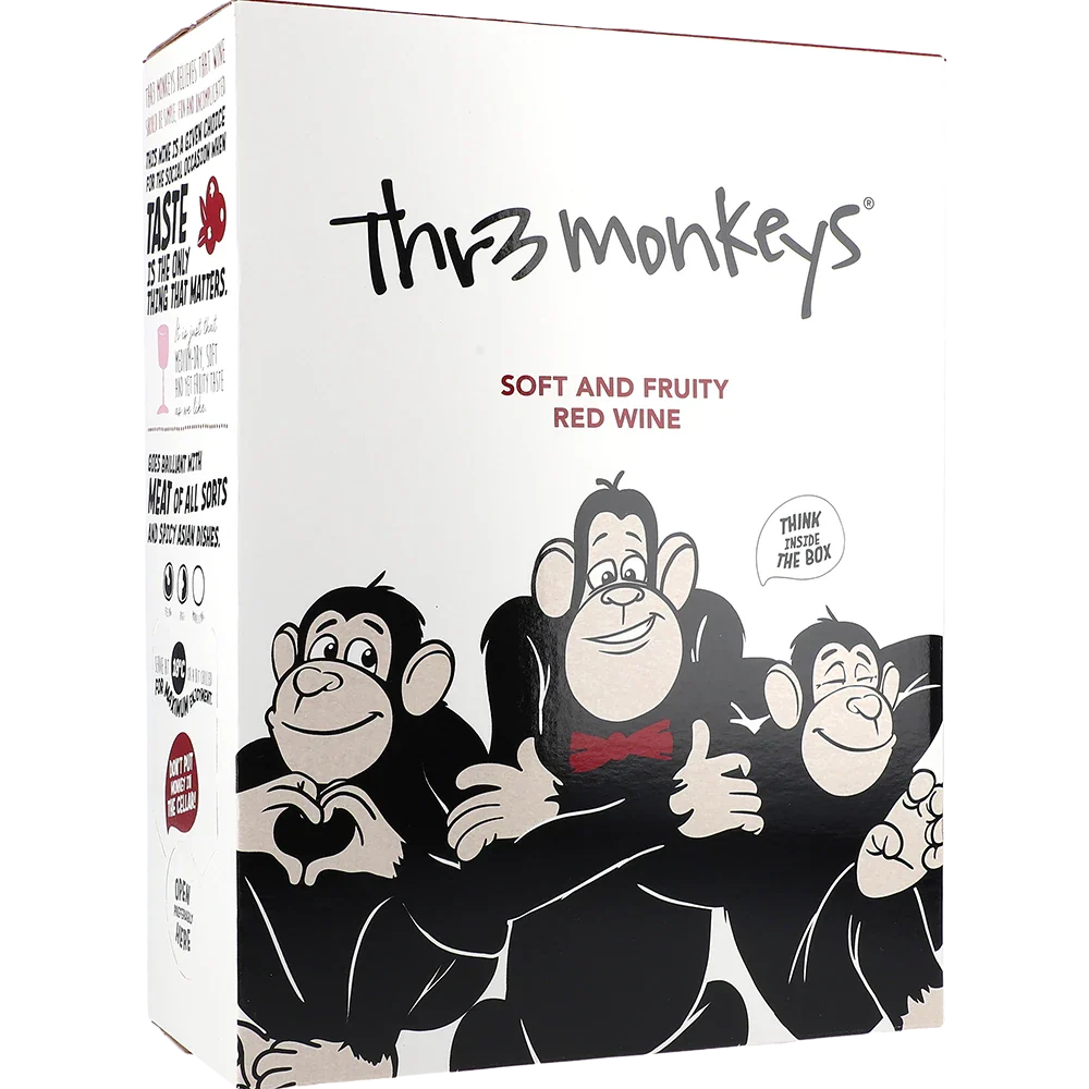 Thr3 Monkeys Red