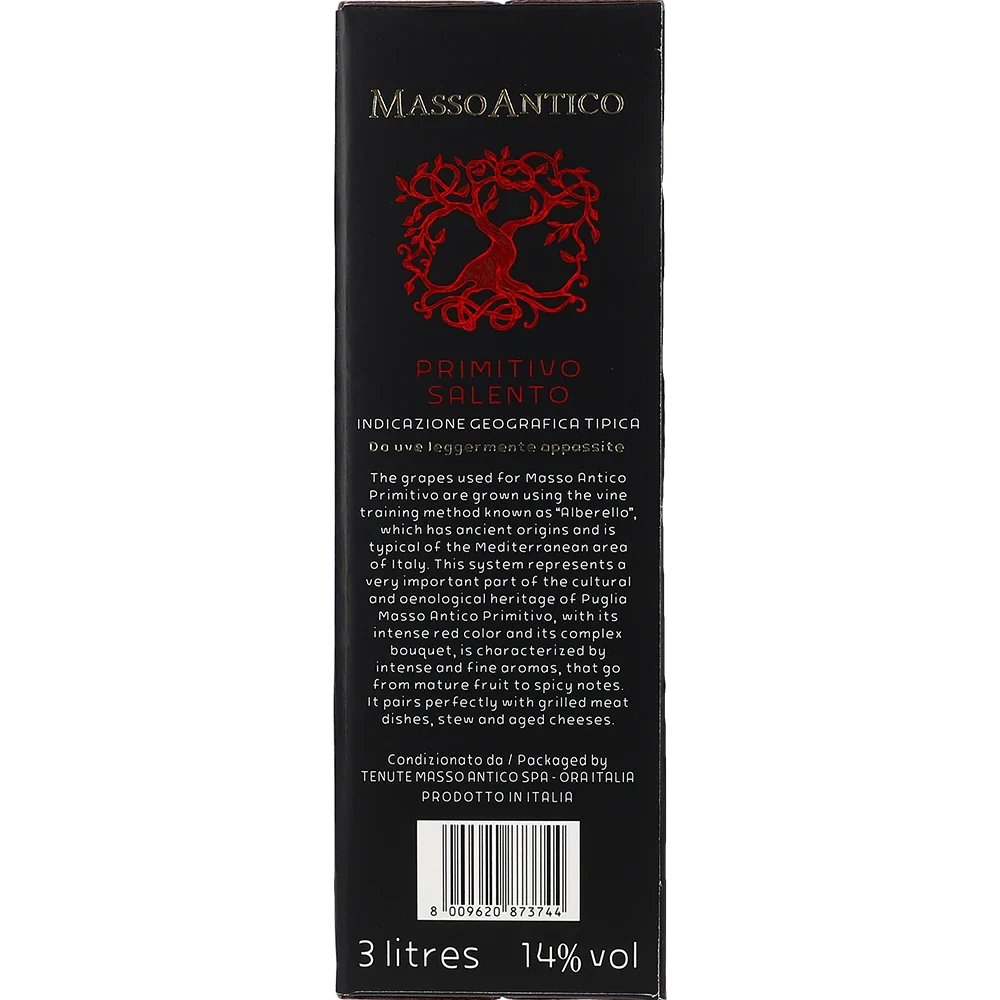 Masso Antico Primitivo Single Estate