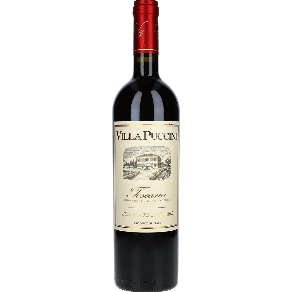 Villa Puccini Toscana Rosso oak aged