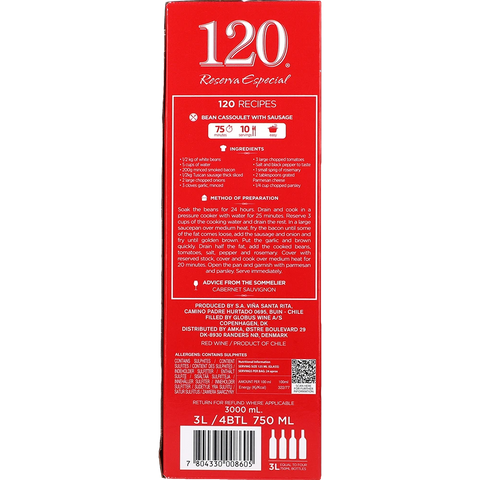 Santa Rita 120 Cabernet Sauvignon