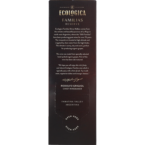 Ecologica Reserva Shiraz Malbec