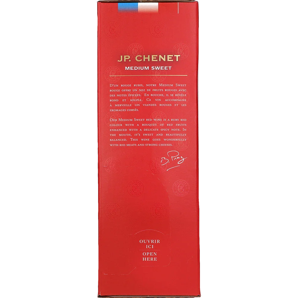 J.P. Chenet Halvsött Rött