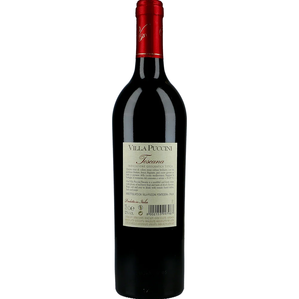 Villa Puccini Toscana Red Wine