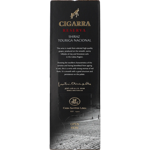 Cigarra Reserva Shiraz Touriga Nacional