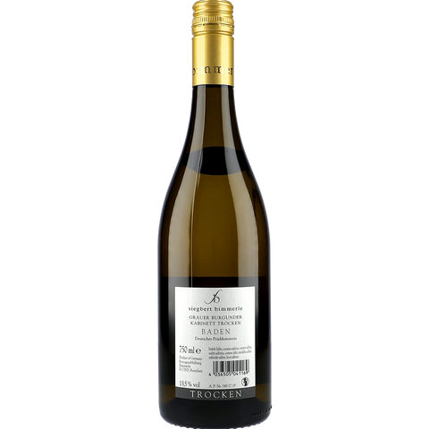 S. Bimmerle Kabinett Grauer Burgunder
