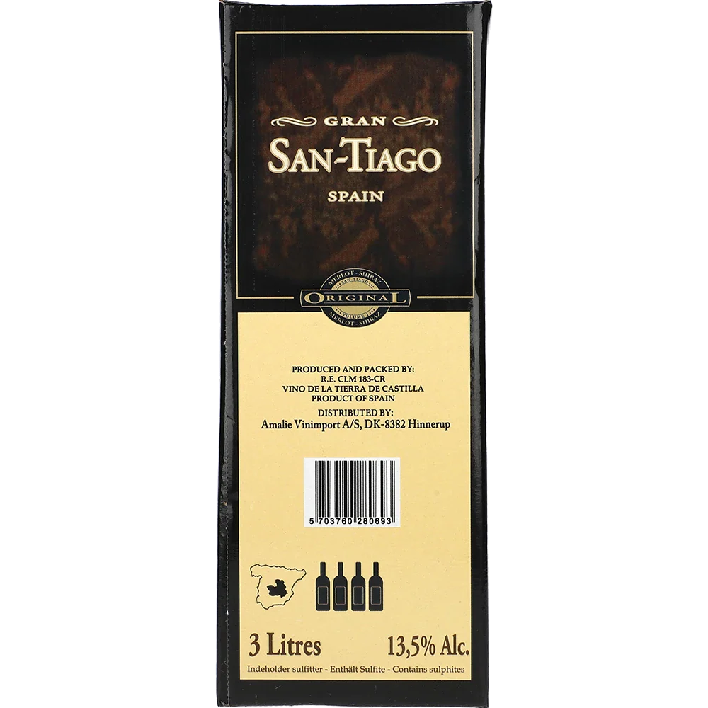 San Tiago Merlot Shiraz