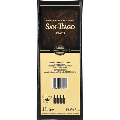 San Tiago Merlot Shiraz
