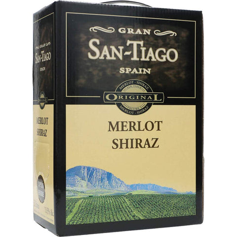 San Tiago Merlot Shiraz Vin