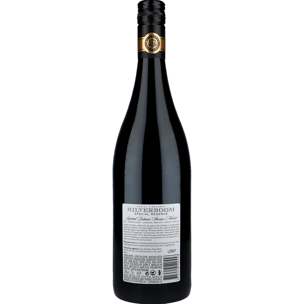 Silverboom Special Reserve Shiraz Merlot
