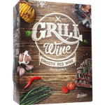 Grill slät röd