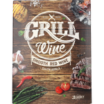 Grill slät röd