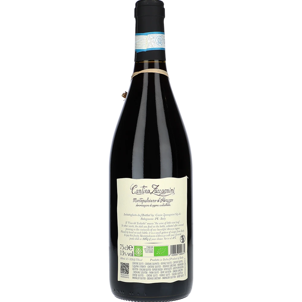 Cantina Zaccagnini Dal Tralcetto Montepulciano Økologisk
