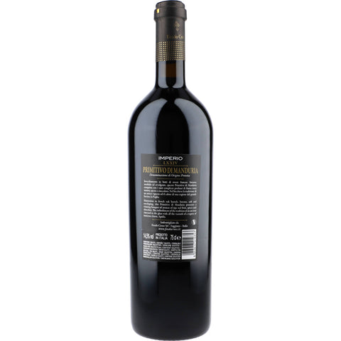 Tinazzi Imperiofeudo Di Santacroce Pimitivodimanduria Vin