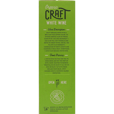 Organic Craft White Wine