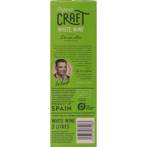 Organic Craft White Wine