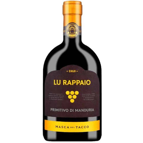 Masca Del Tacco Lu Rappaio Primitivo Di Manduria Vin