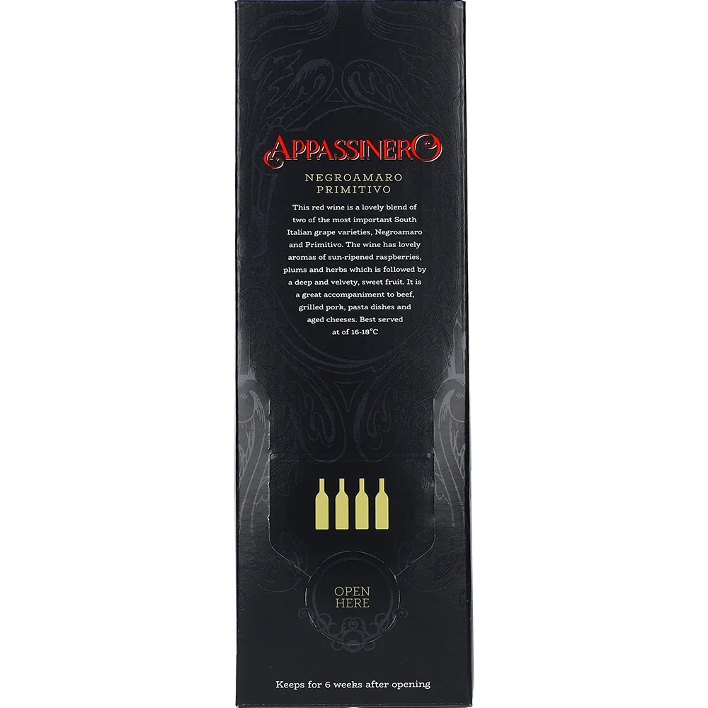 Appassinero Negroamaro Primitivo