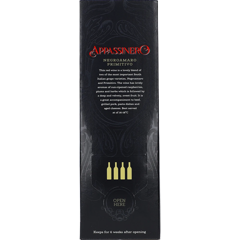 Appassinero Negroamaro Primitivo