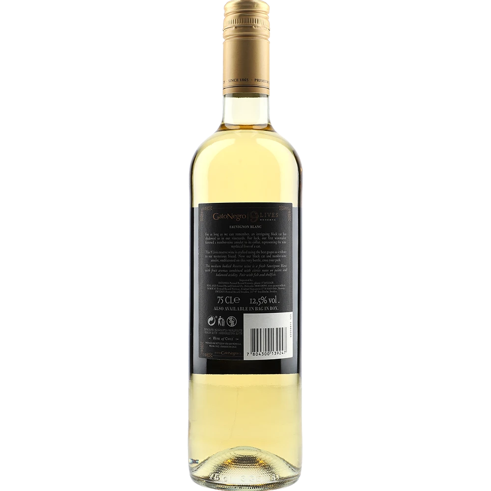 Gato Negro 9 Lives Reserve Sauvignon Blanc