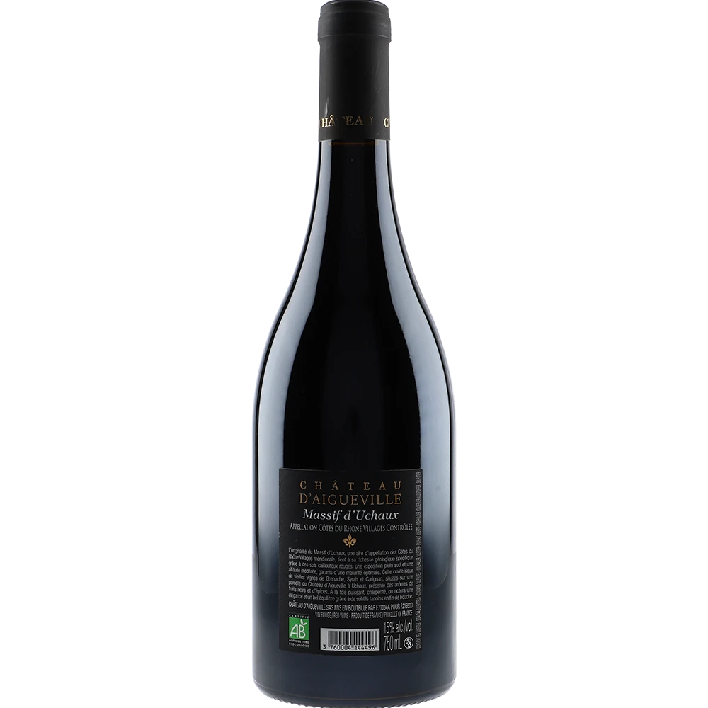 Château d'Aigueville Massif d'Uchaux Côtes du Rhô.