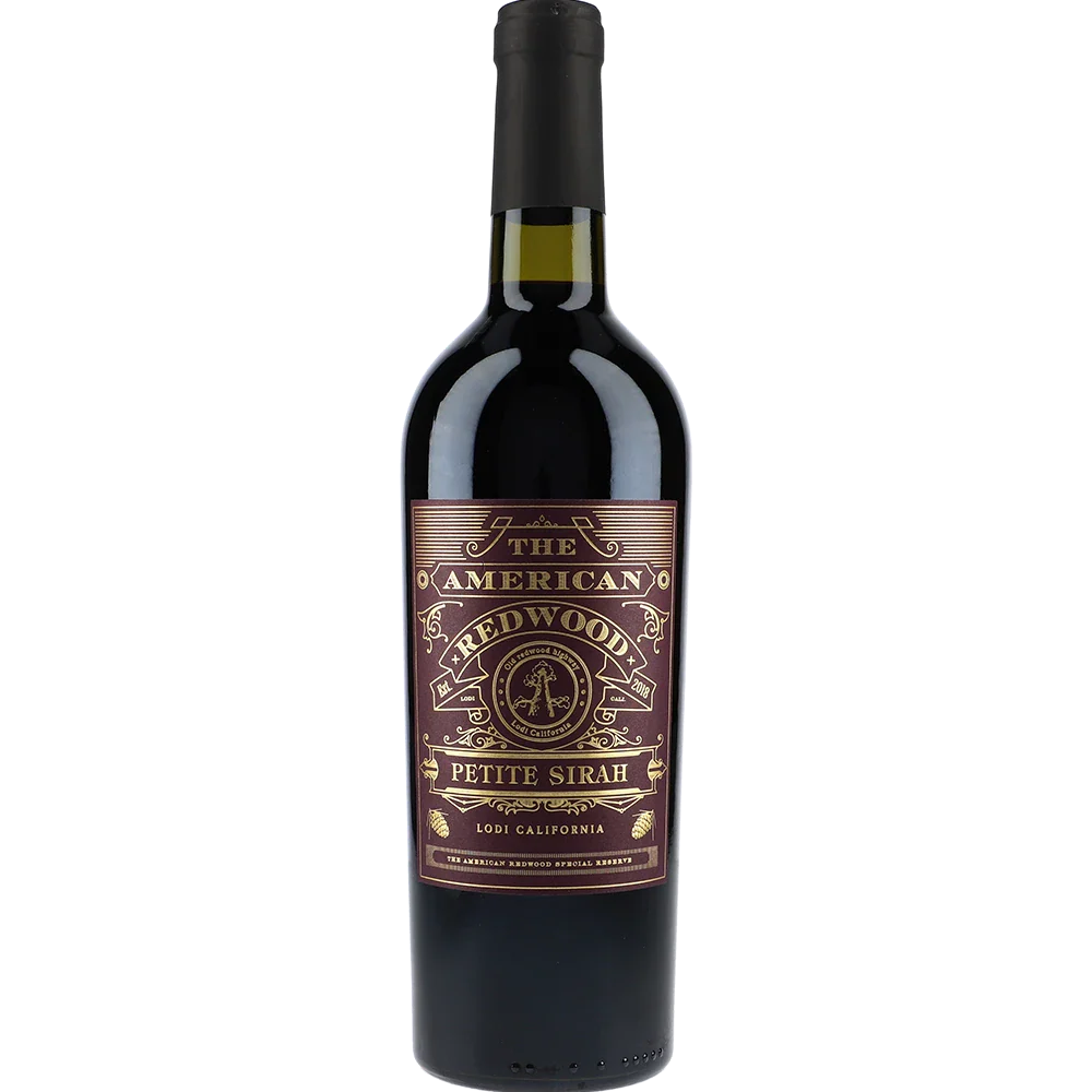 Den amerikanske Redwood Petite Sirah