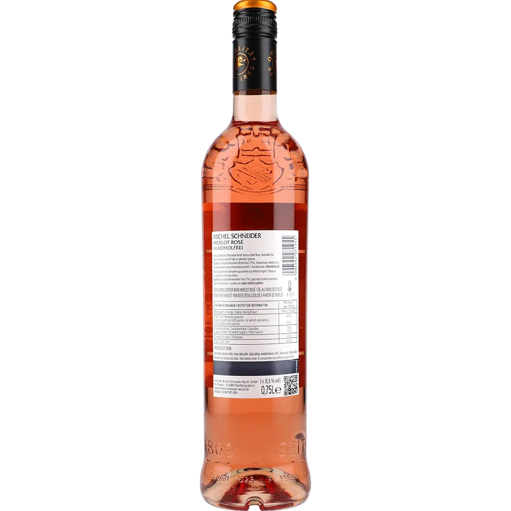 Michel Schneider Merlot Rosé alkoholfri