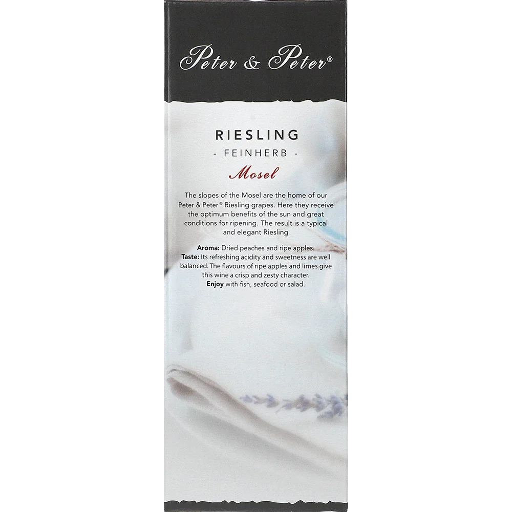 Peter & Peter Riesling feinherb