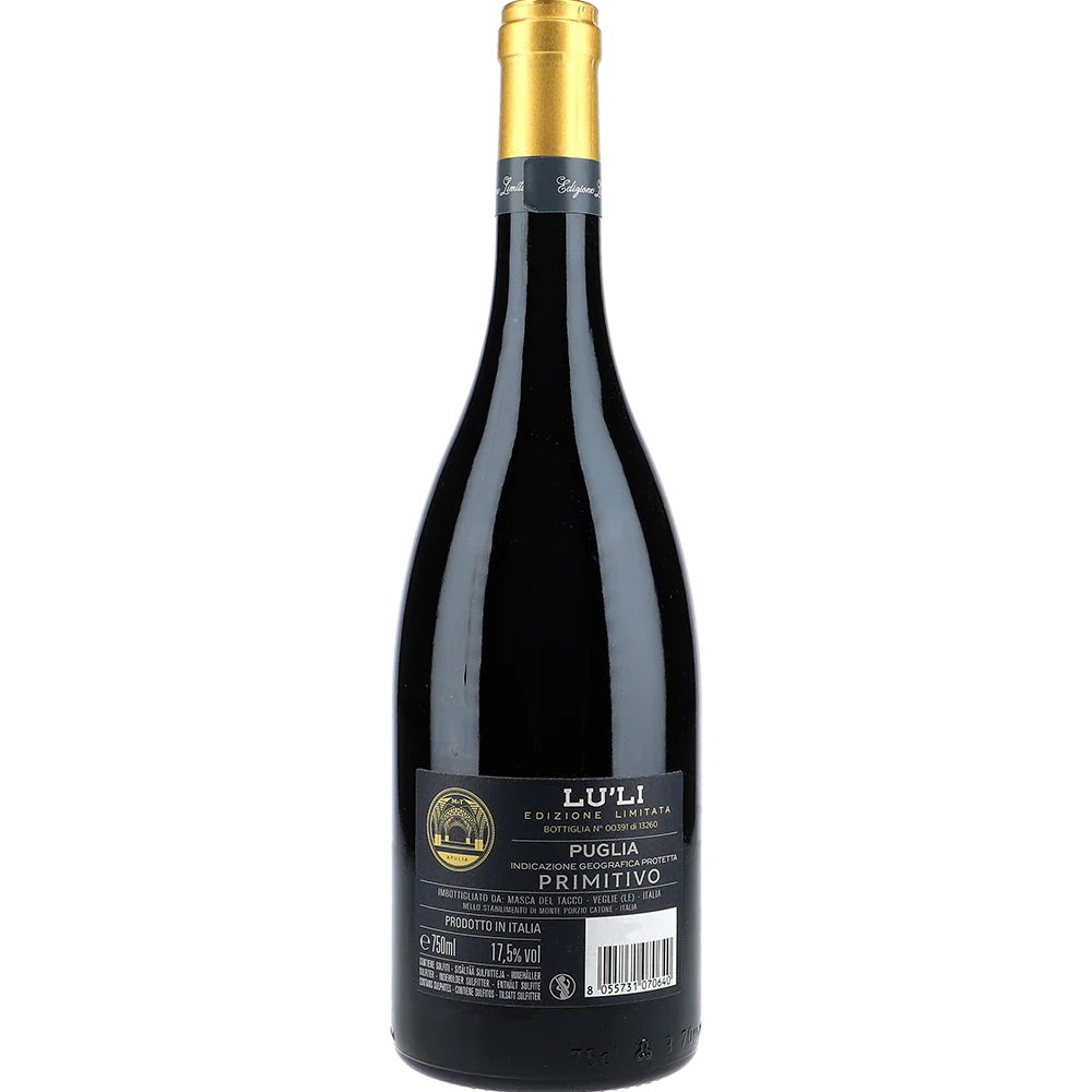 Masca del Tacco Lu’li Primitivo Edizione Limitata