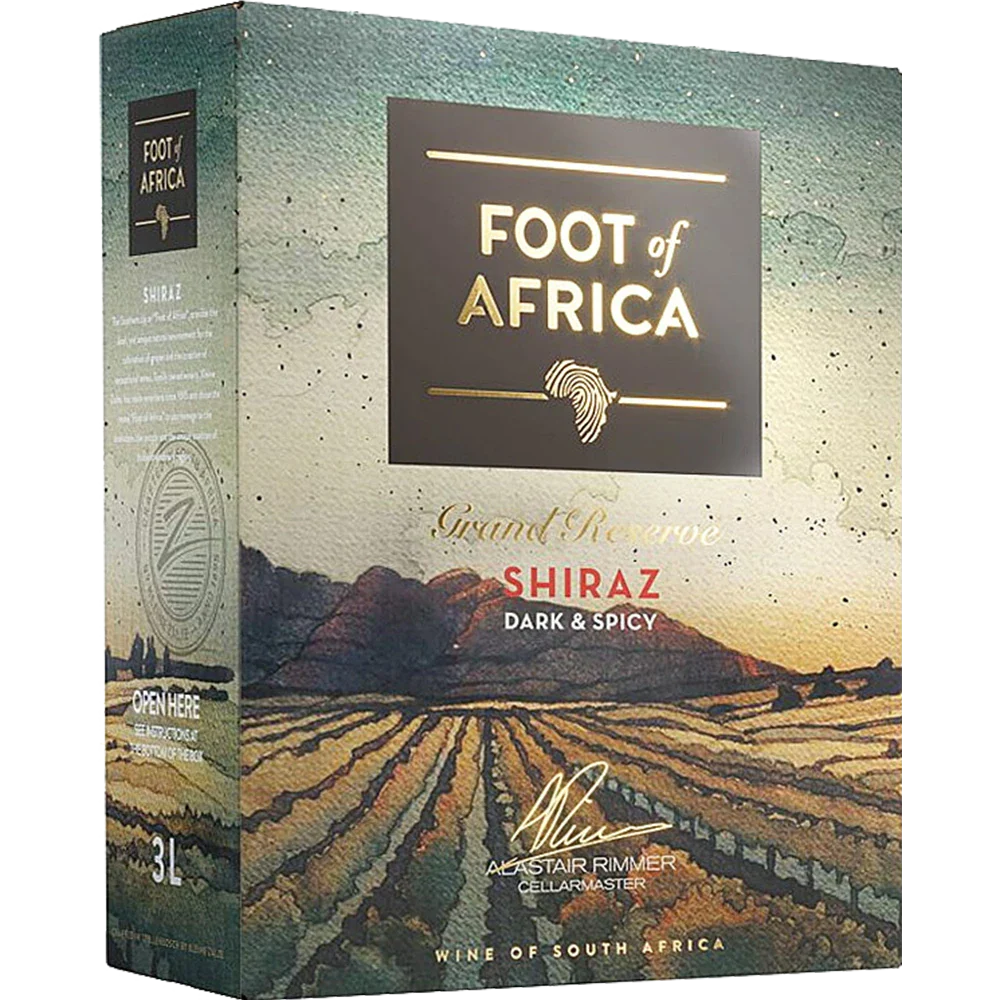 Foot of Africa Grand Reserve Shiraz Dark & Spicy