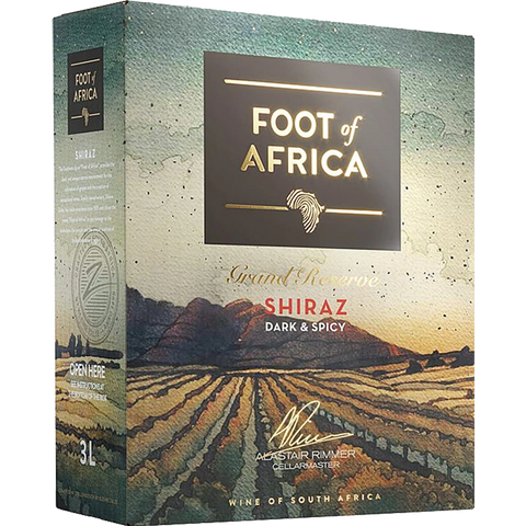 Foot of Africa Grand Reserve Shiraz Dark & Spicy
