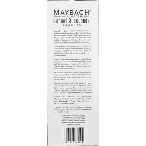 Maybach Grauer Burgunder