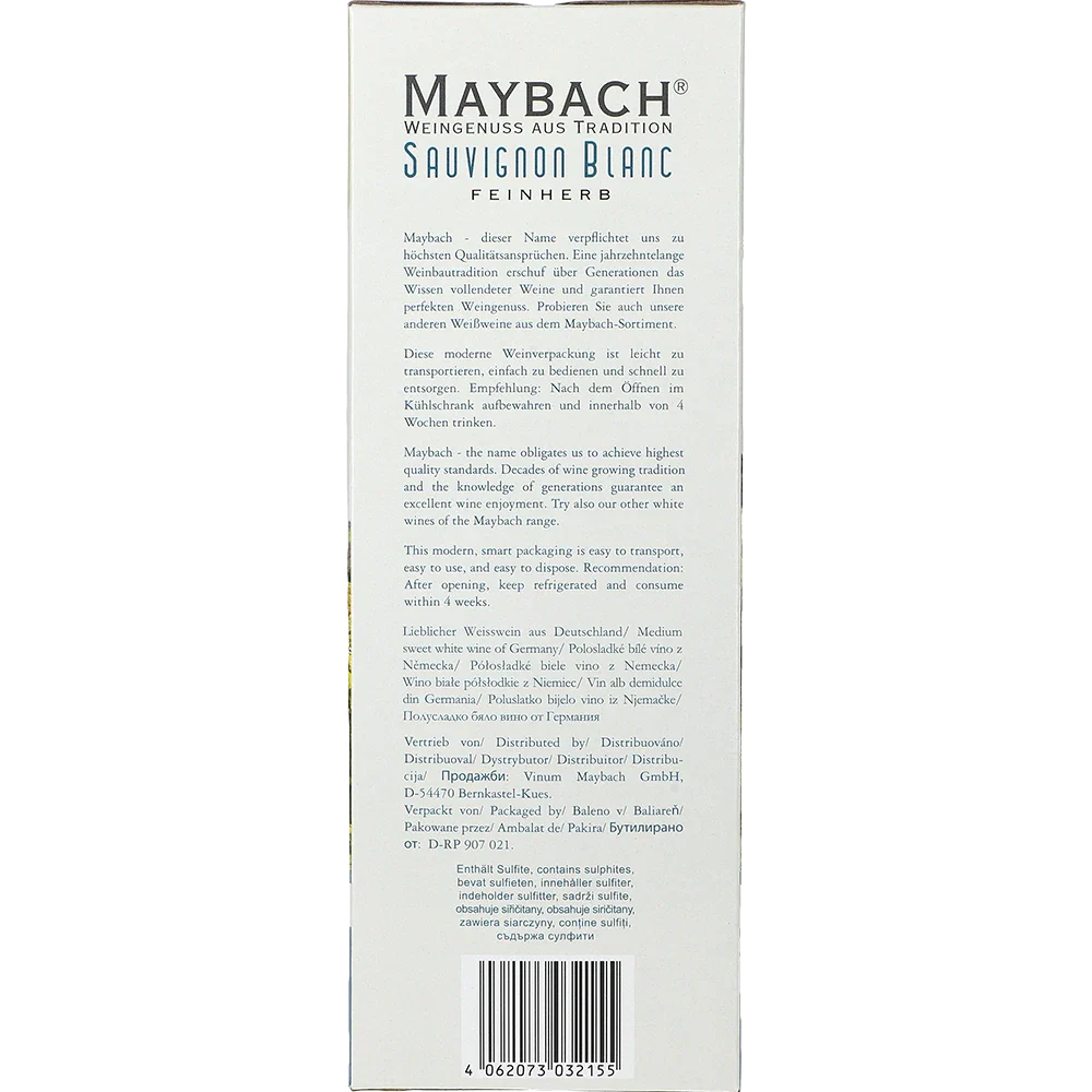 Maybach Sauvignon Blanc