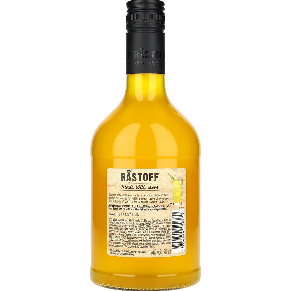 Råstoff Pineapple-Vanilla